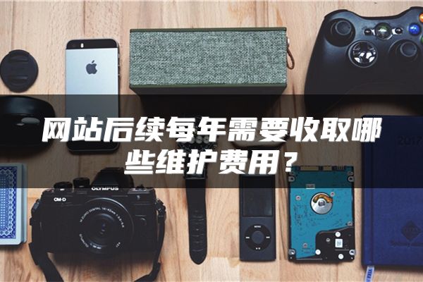 网站后续每年需要收取哪些维护费用?